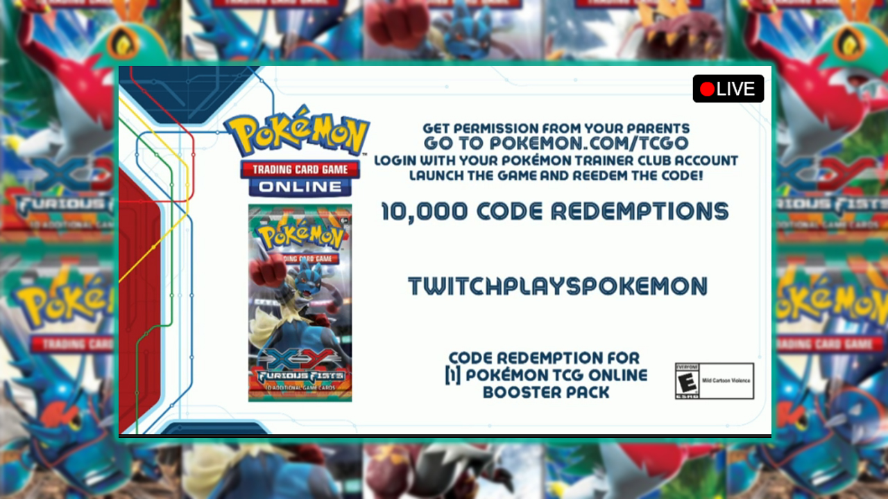 Twitch Plays Pokémon - Colpi Furiosi TCG