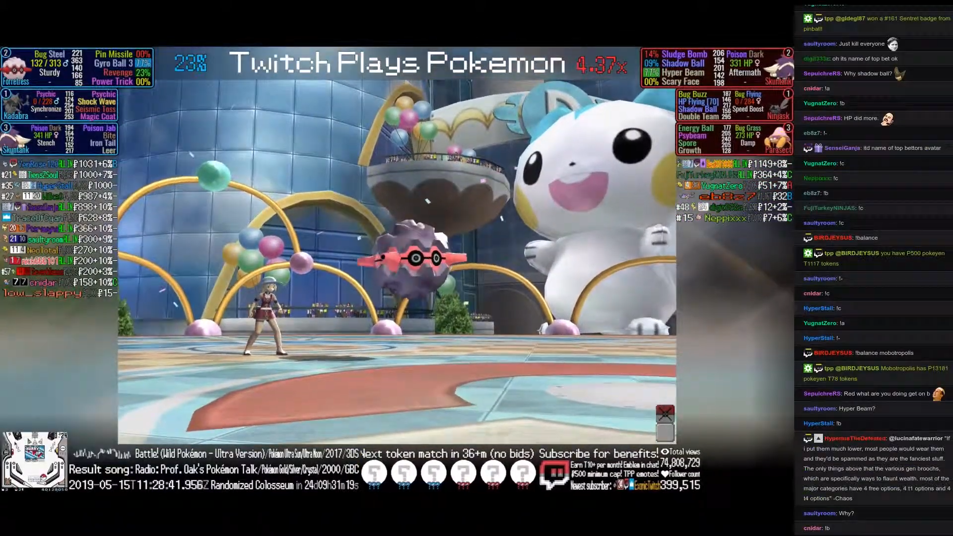 Twitch Plays Pokémon - Lotta Live Pokémon Battle Revolution