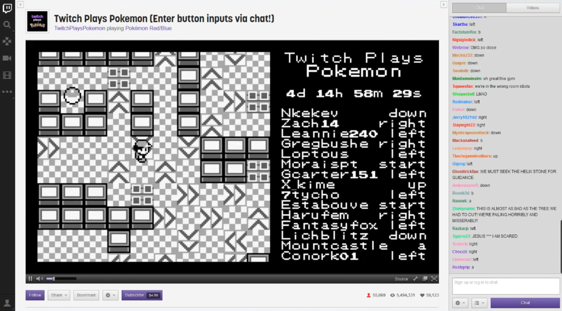 Twitch Plays Pokémon - Rifugio Team Rocket ad Azzurropoli