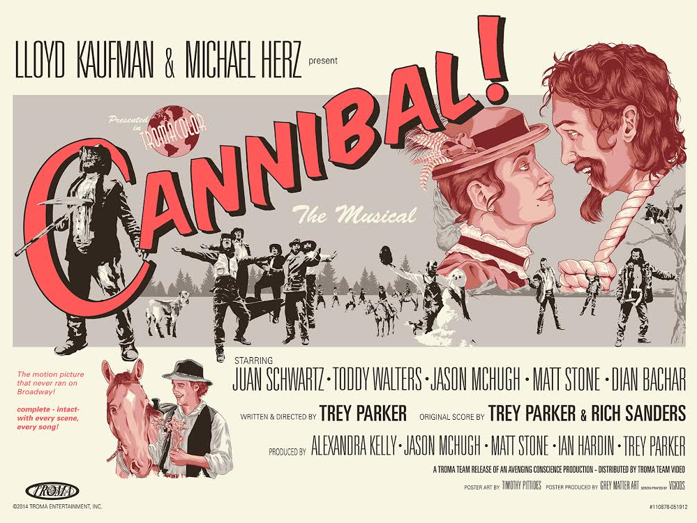 Un poster di Cannibal: The Musical