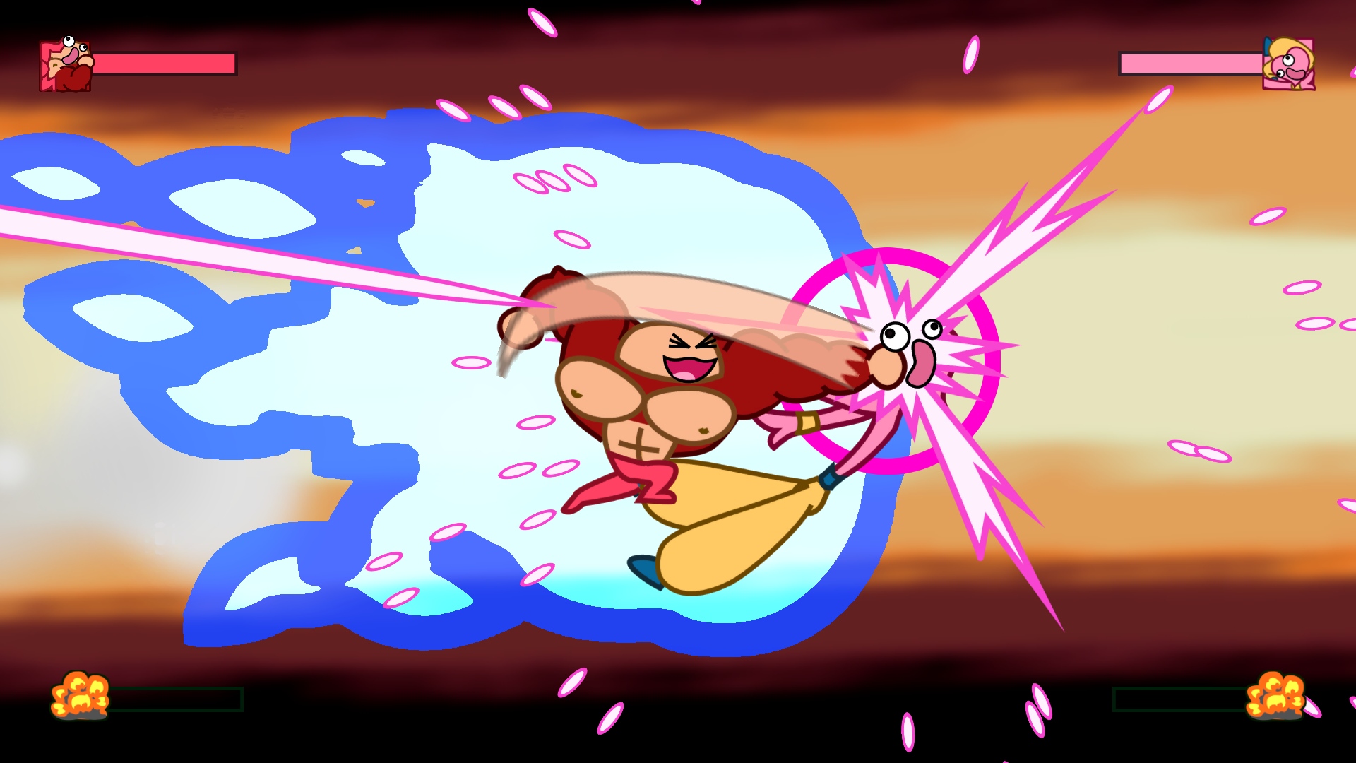fly punch boom!