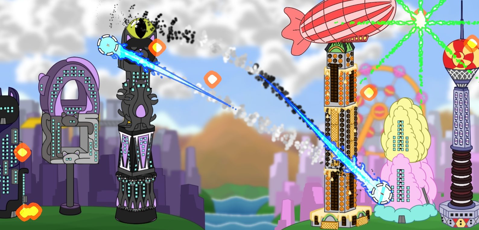 fly punch boom!