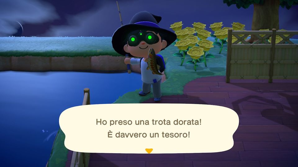 animal crossing golden trout