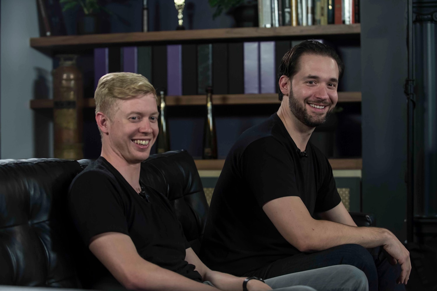 Foto dei due creatori di Reddit: Steve Huffman e Alexis Ohanian