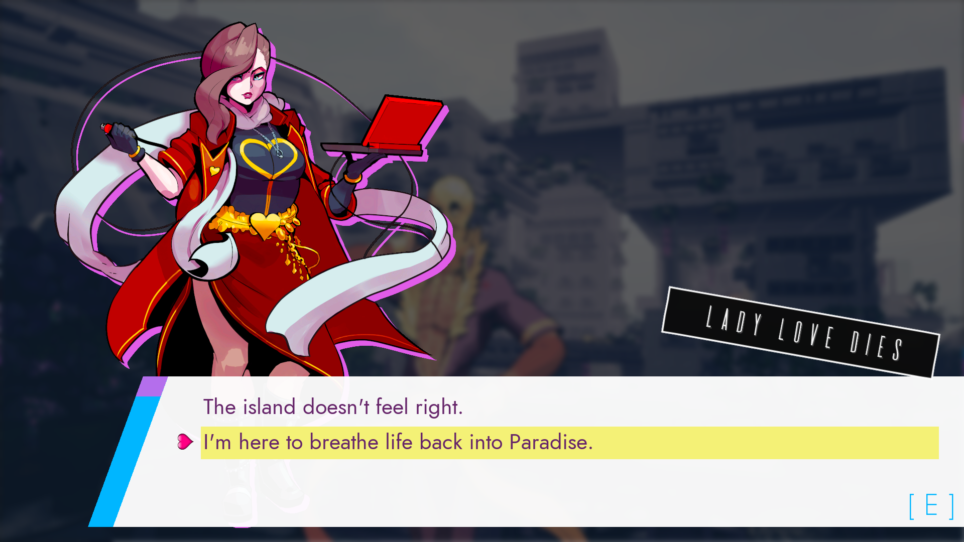 paradise killer love dies