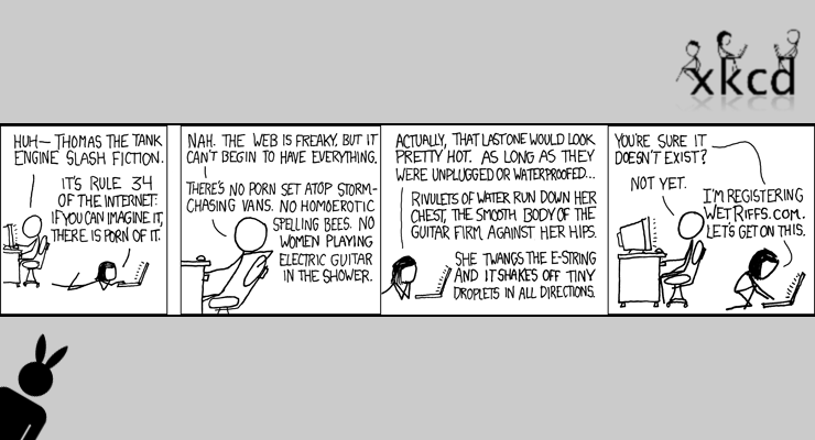 Xkcd - Thomas The Tank Engine Slash Fiction