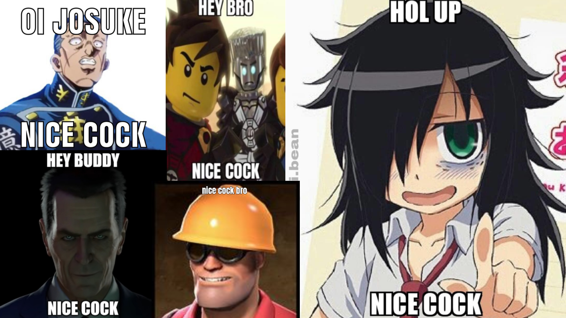 nice c*ck: meme provenienti da tutto l'internet