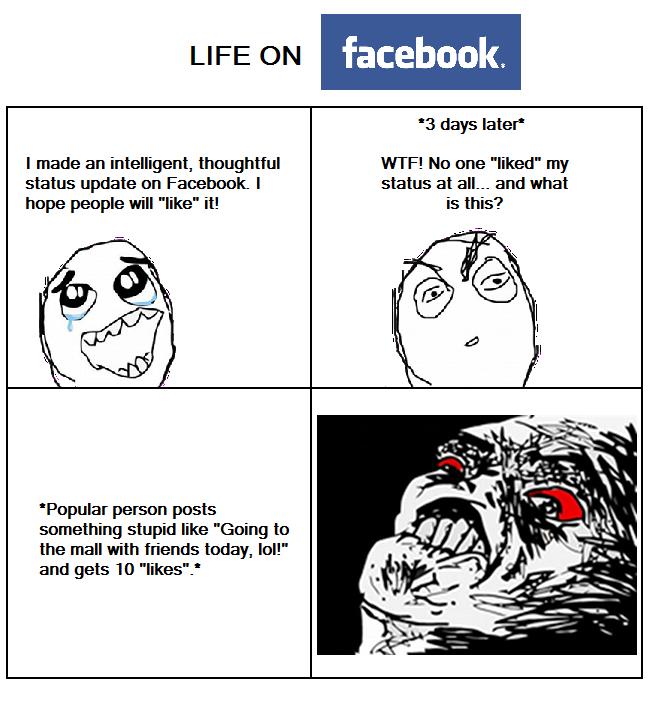 rage comics facebook meme 4chan