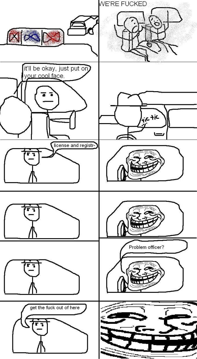 rage comics trollface meme 4chan