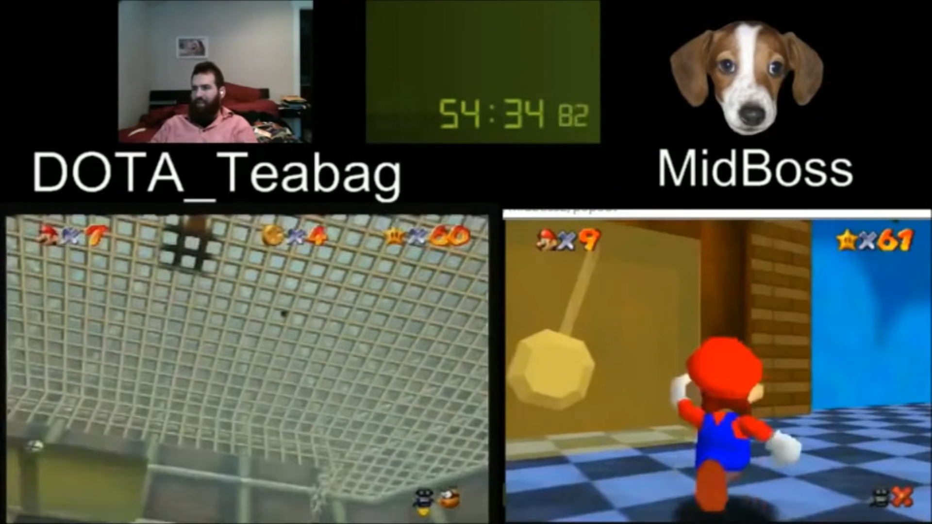 Super Mario 64 - Speedrun DOTA_Teabag