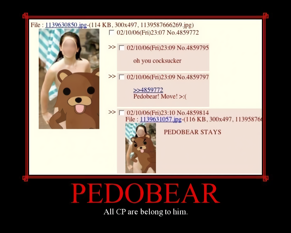 Pedobear - Demotivational