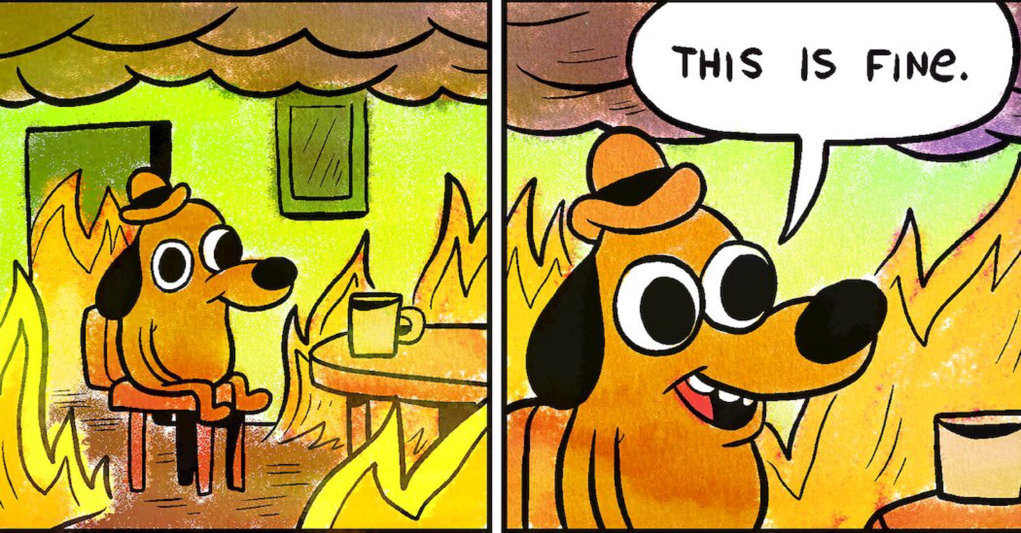This is fine - Gunshow