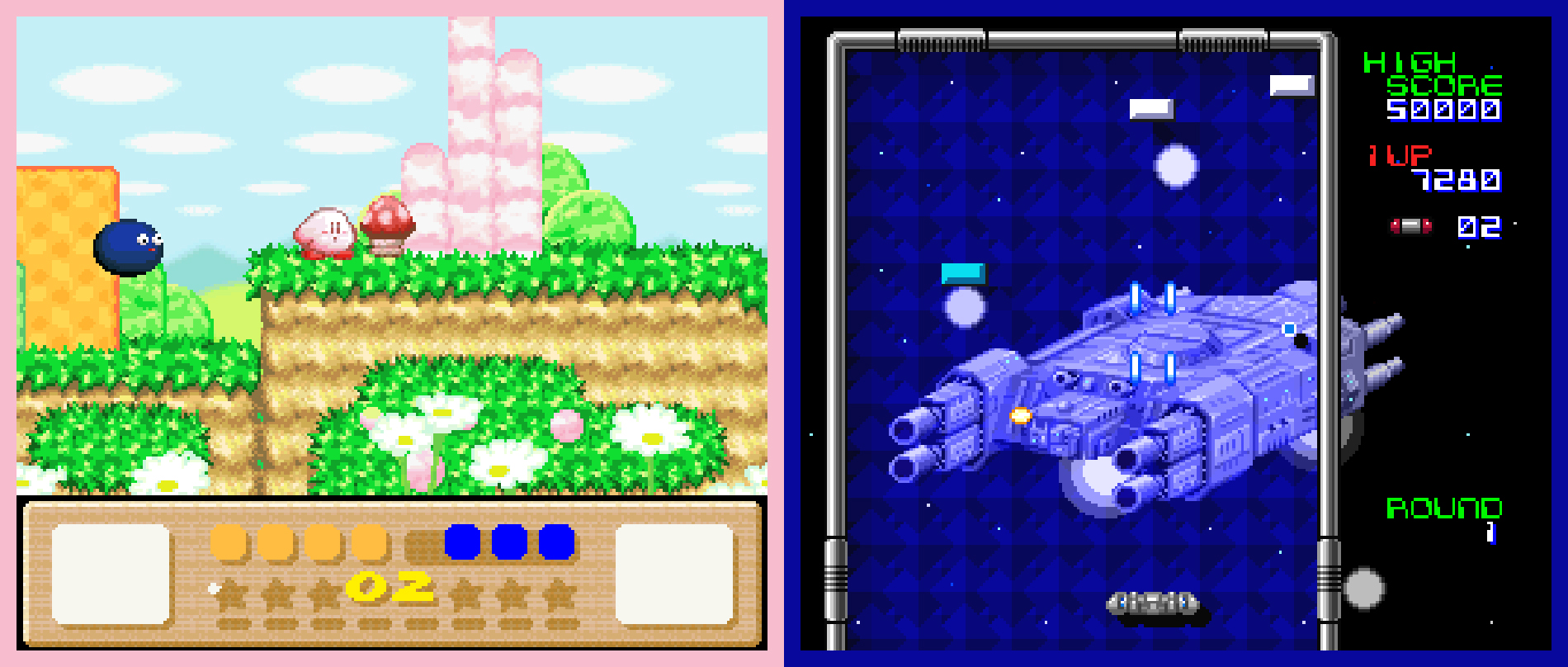 Kirby Dreamland 3 - Arkanoid Doh It Again