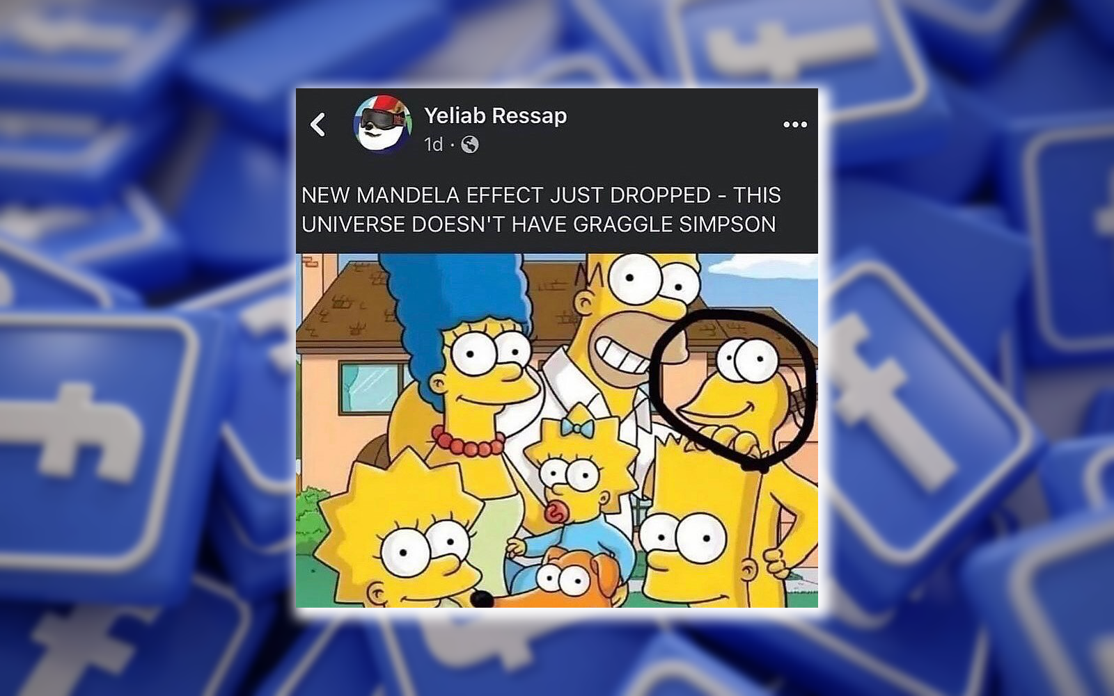 L'arrivo su Facebook - Graggle Simpson