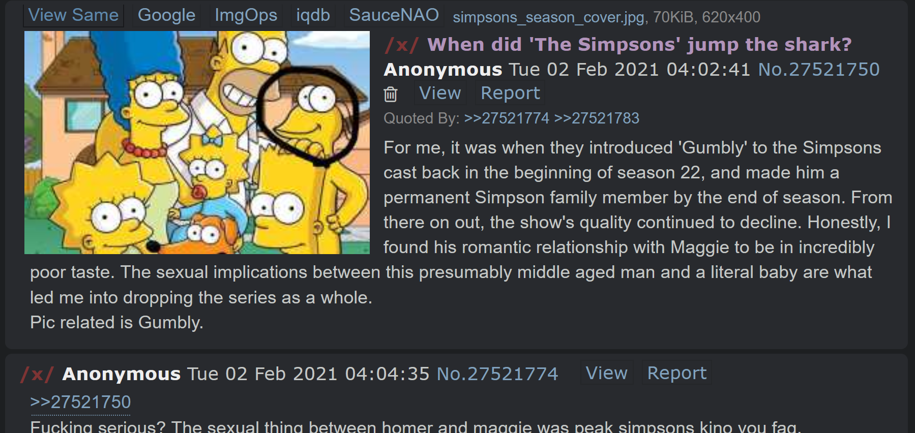 Graggle Simpson: figlio di Maggie?